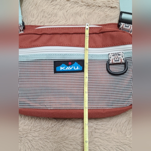 KAVU Crossbody Bag with Blue Strap, Delray - Picture 6 of 13